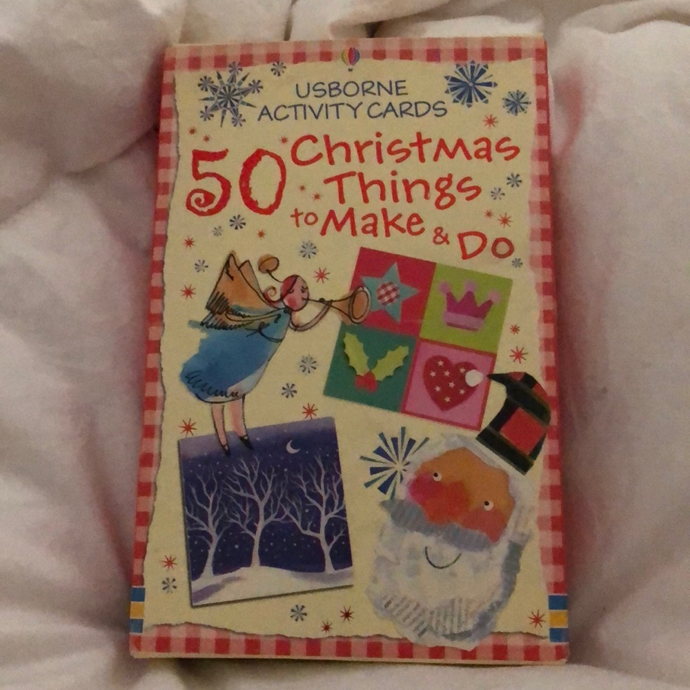 USBORNE ACTIVITY CARDS - CHRISTMAS THINGS TO MAKE & DO